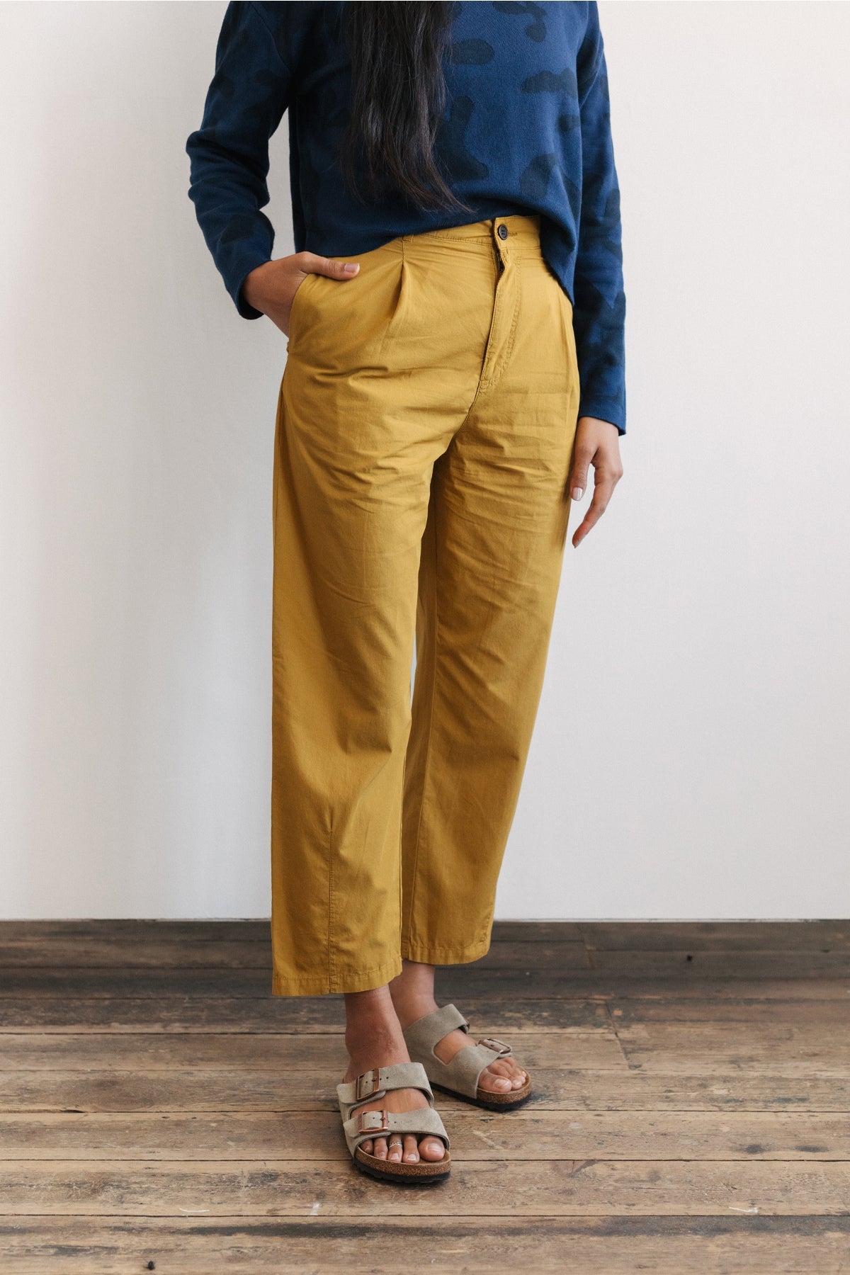 TWOTHIRDS  Broek Chiens Mosterd