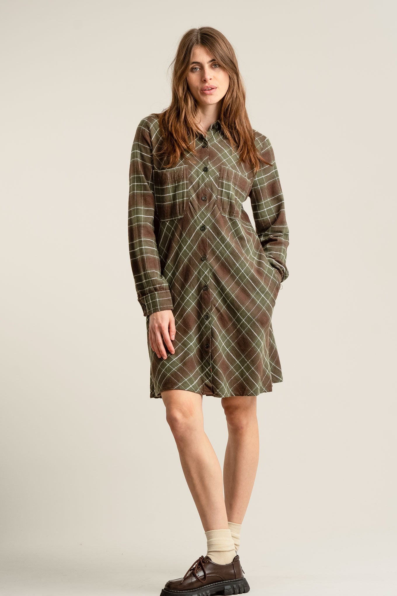 KOMODO  Jurk Parelgroen