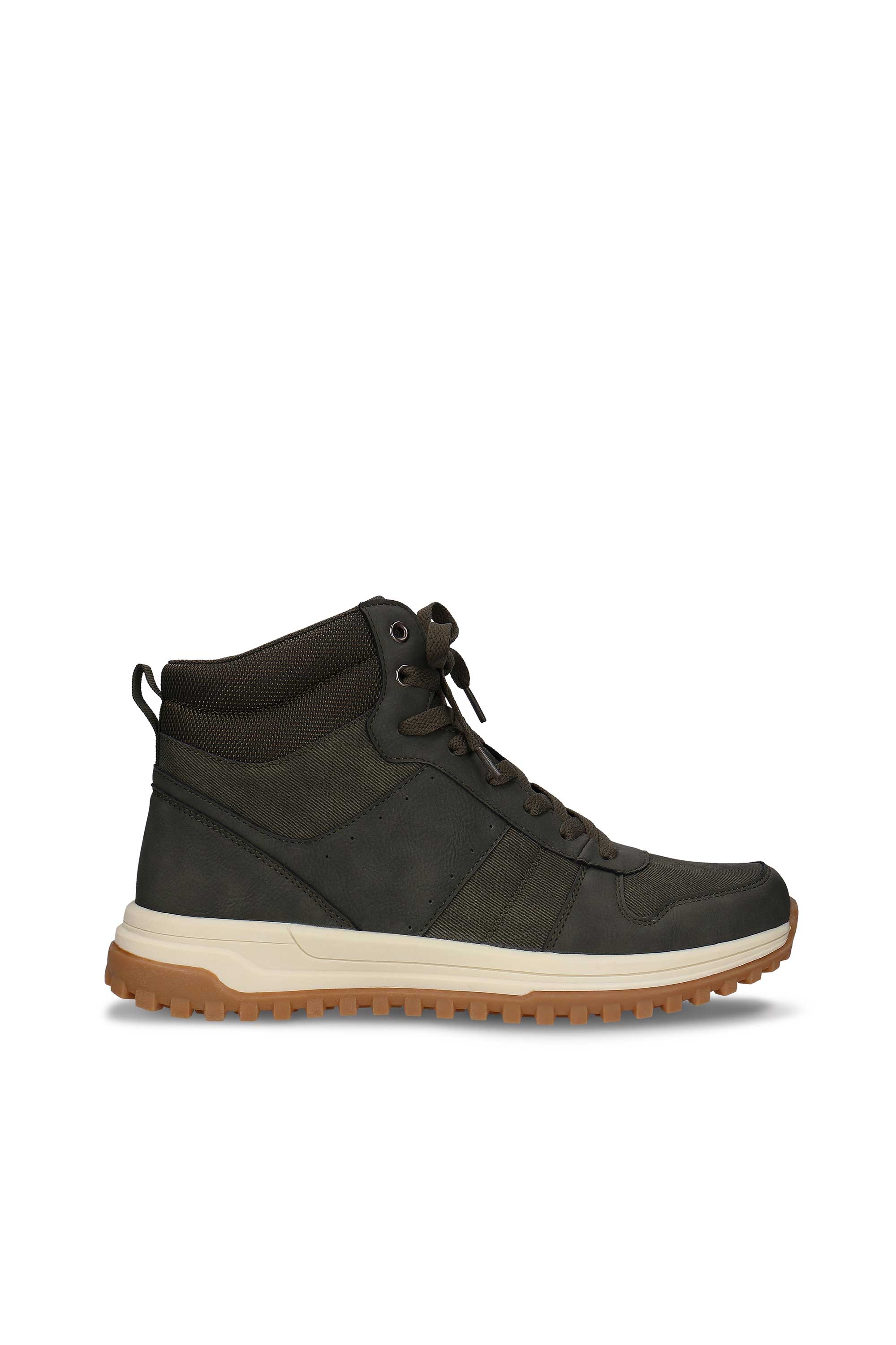 Nae mannen vegan Boots Eban Donkergroen