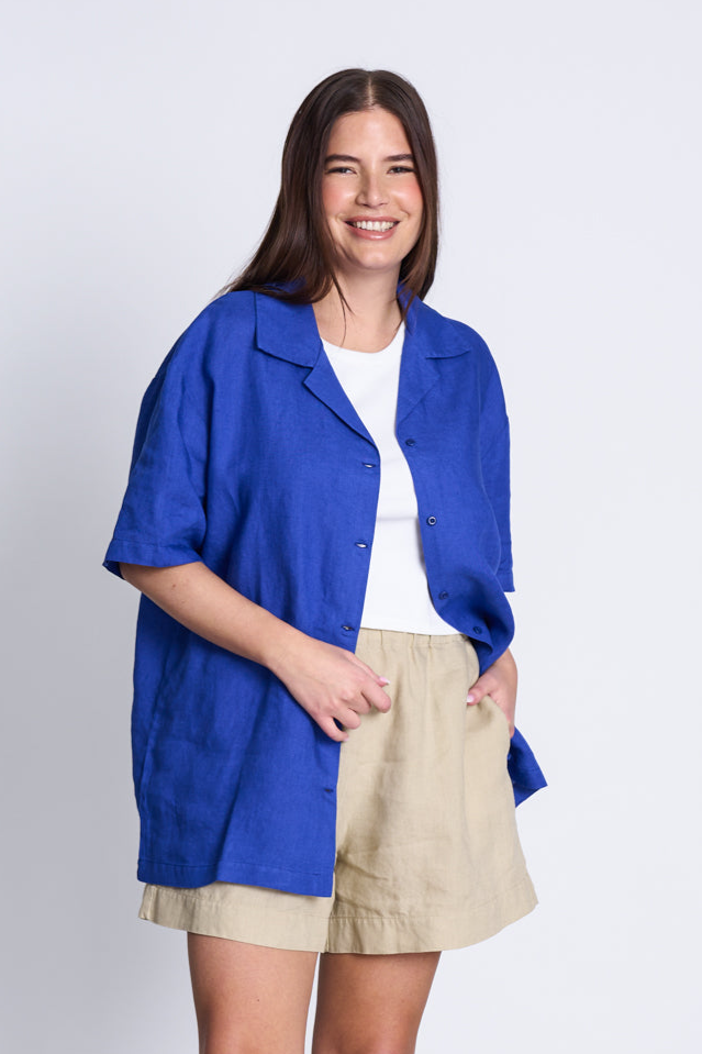 JAN 'N JUNE  Overhemd Gents Blauw