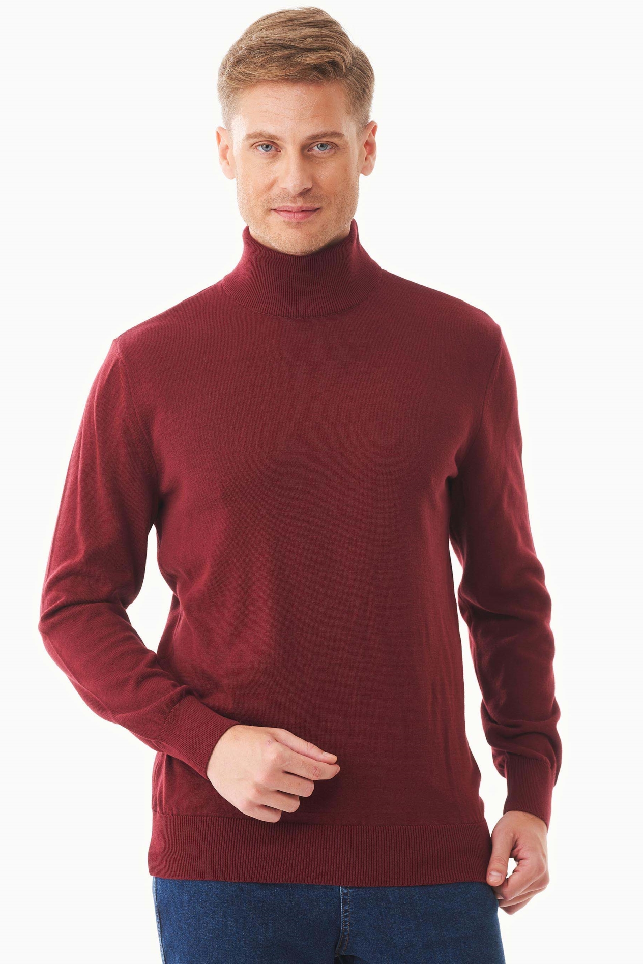 ORGANICATION mannen vegan Coltrui Biologisch Katoen Rood