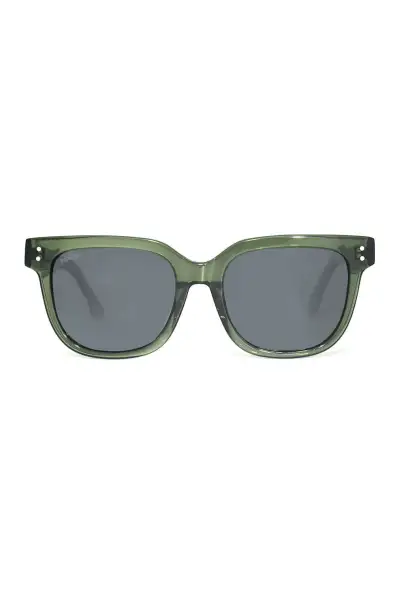 Joplins Sunglasses  Viseu Bio Acetaat Zonnebril Olijf