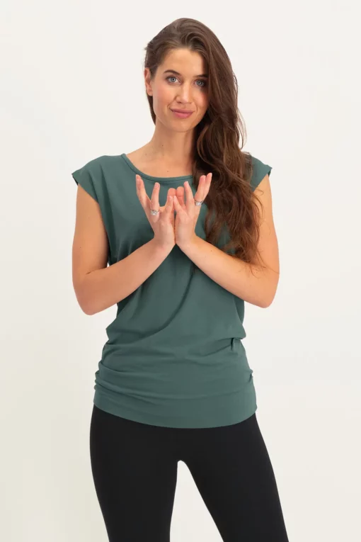 Asana Yoga Tee – Forest