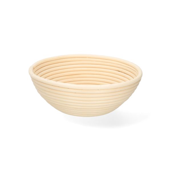 Rijsmandje, rotan, rond, Ø 25 cm (800 tot 1000 gram)