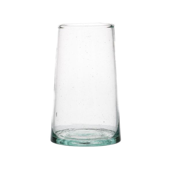 Glas, taps, gerecylced glas, handgeblazen, 330 ml