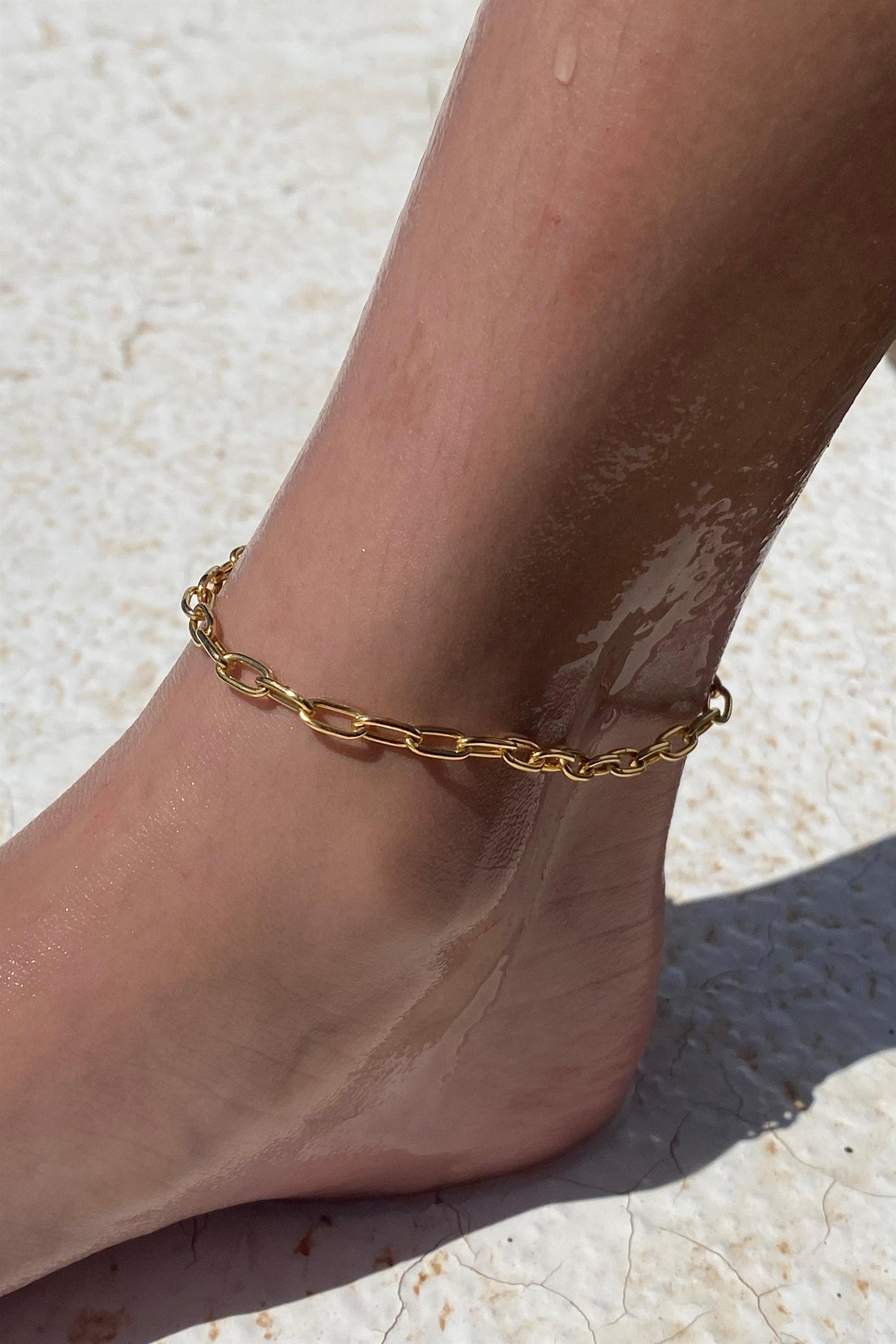 Bound Studios  Enkelbandje Charlie 18k Verguld