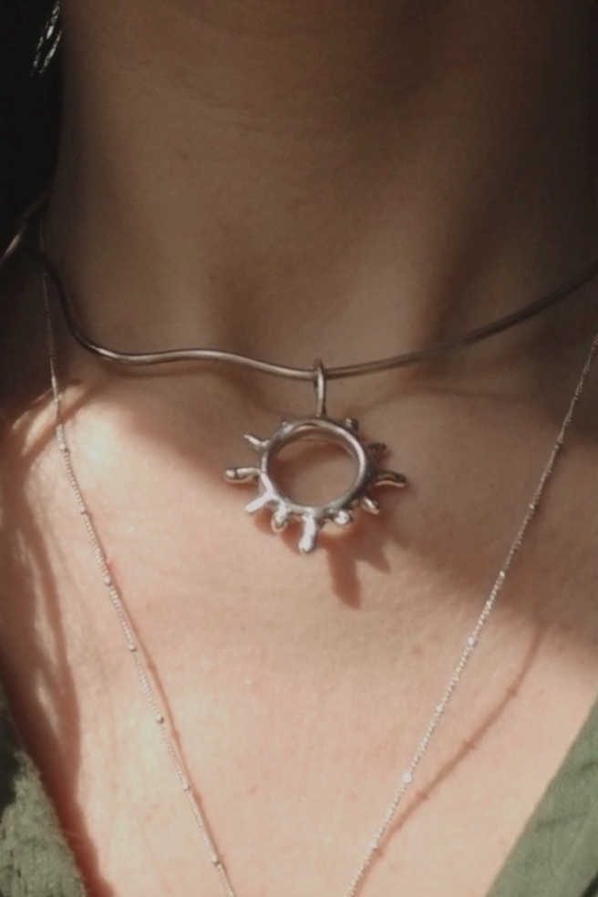Nouare Jewelry  Ketting Back To Light Zilver