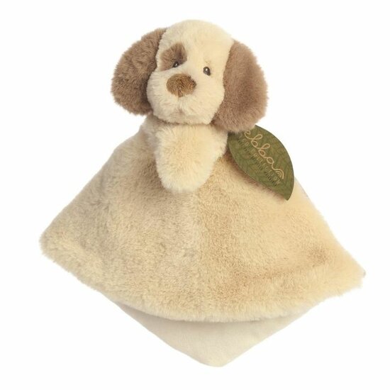 Ebba Eco knuffeldoekje van gerecycled materiaal - Hond Toddy
