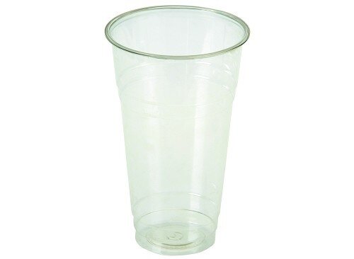 Grote PLA beker 5dl/ 96mm Ø, pak van 25 stuks - SALE