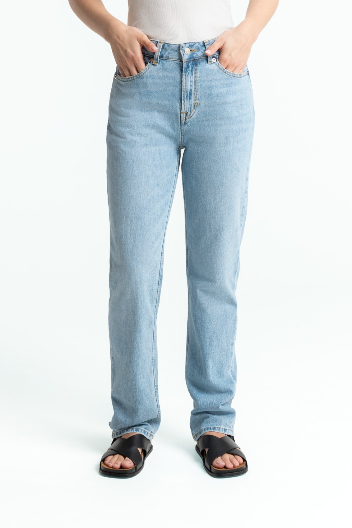 Kings of Indigo  Jeans Inoe Atria Super Light Washed Blue
