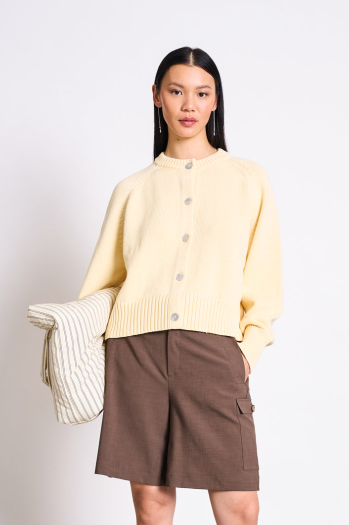 JAN 'N JUNE  Cardigan Sivia Geel