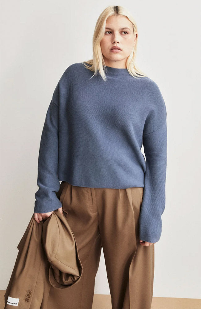 ARMEDANGELS  Sweater Merinaa Dusty Moon Blue