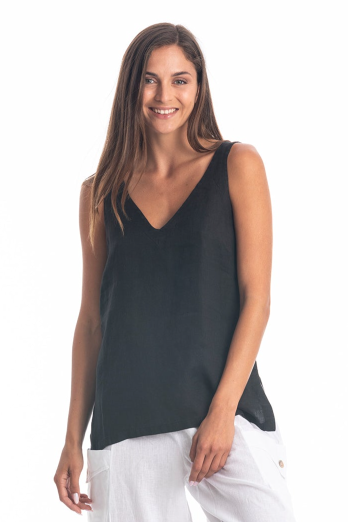 RAVENS VIEW IBIZA  Top Vera Zwart