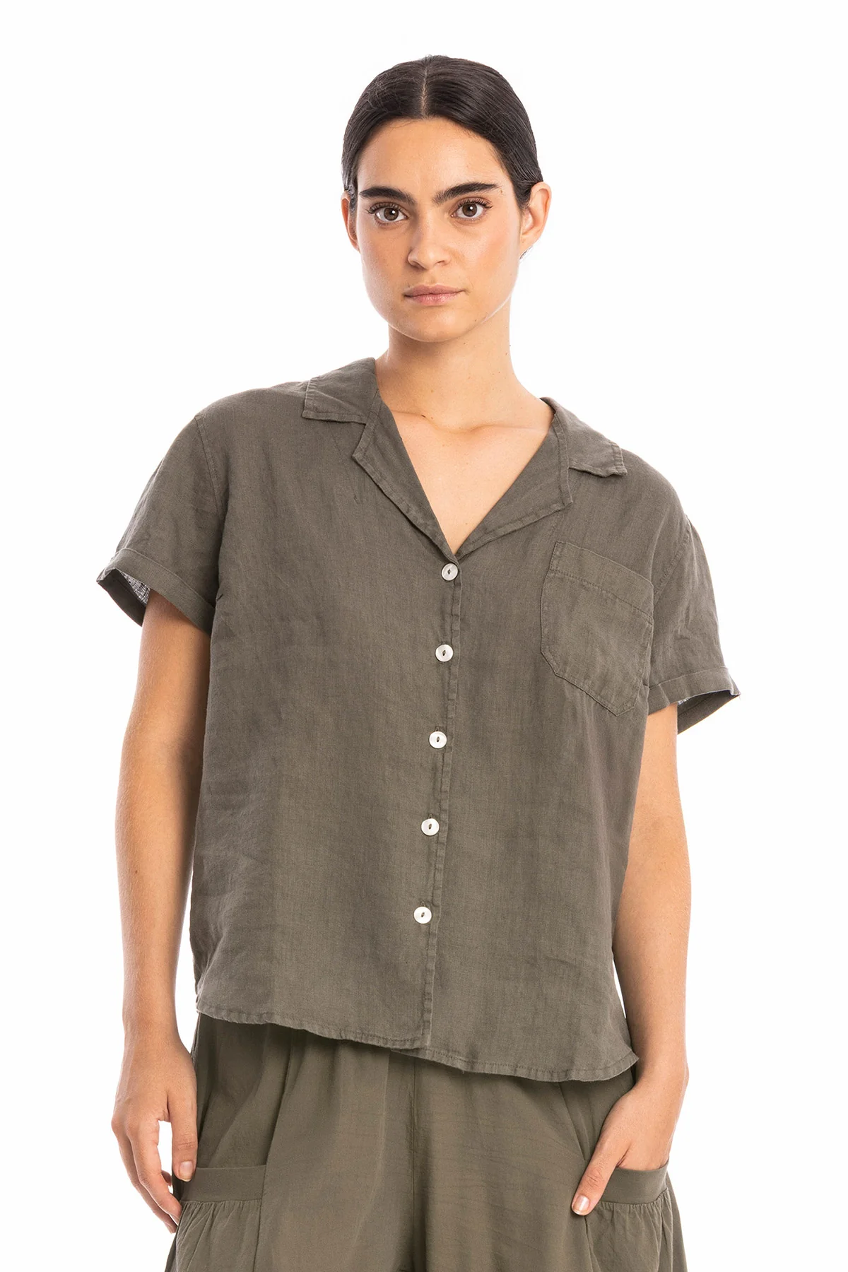 RAVENS VIEW IBIZA  Shirt Elly Bison Brown
