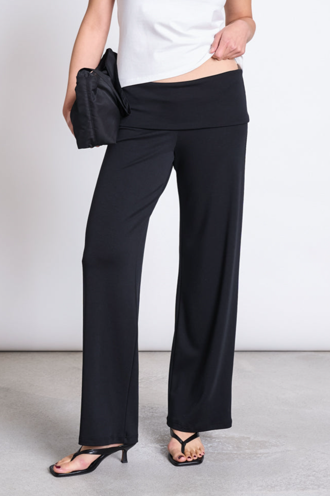 JAN 'N JUNE  Leggings Met Omslag Naro Zwart
