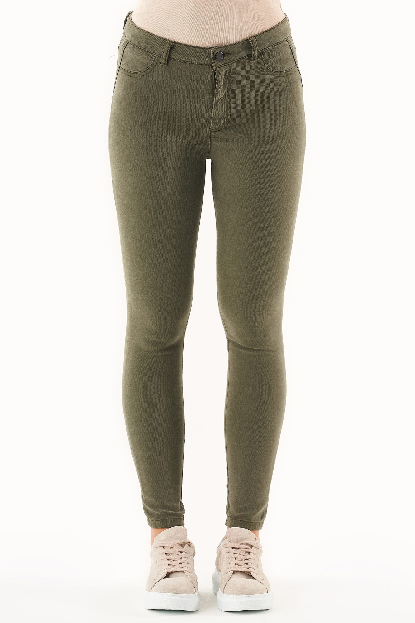 ORGANICATION  Broek Tencel Bio-Katoen Olive