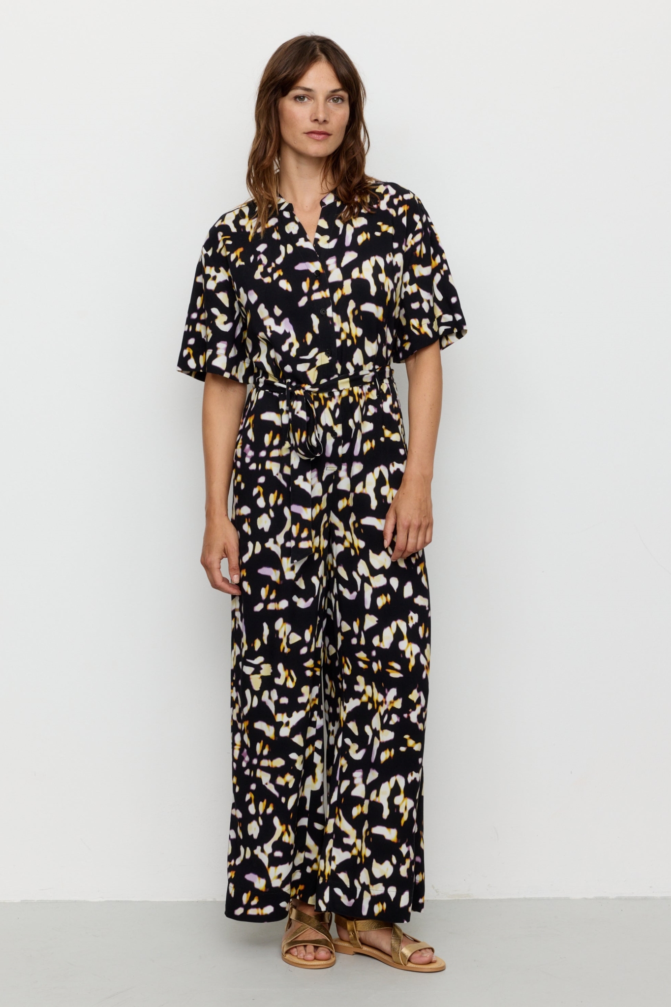 Recolution  Jumpsuit Cassia Blurry Black