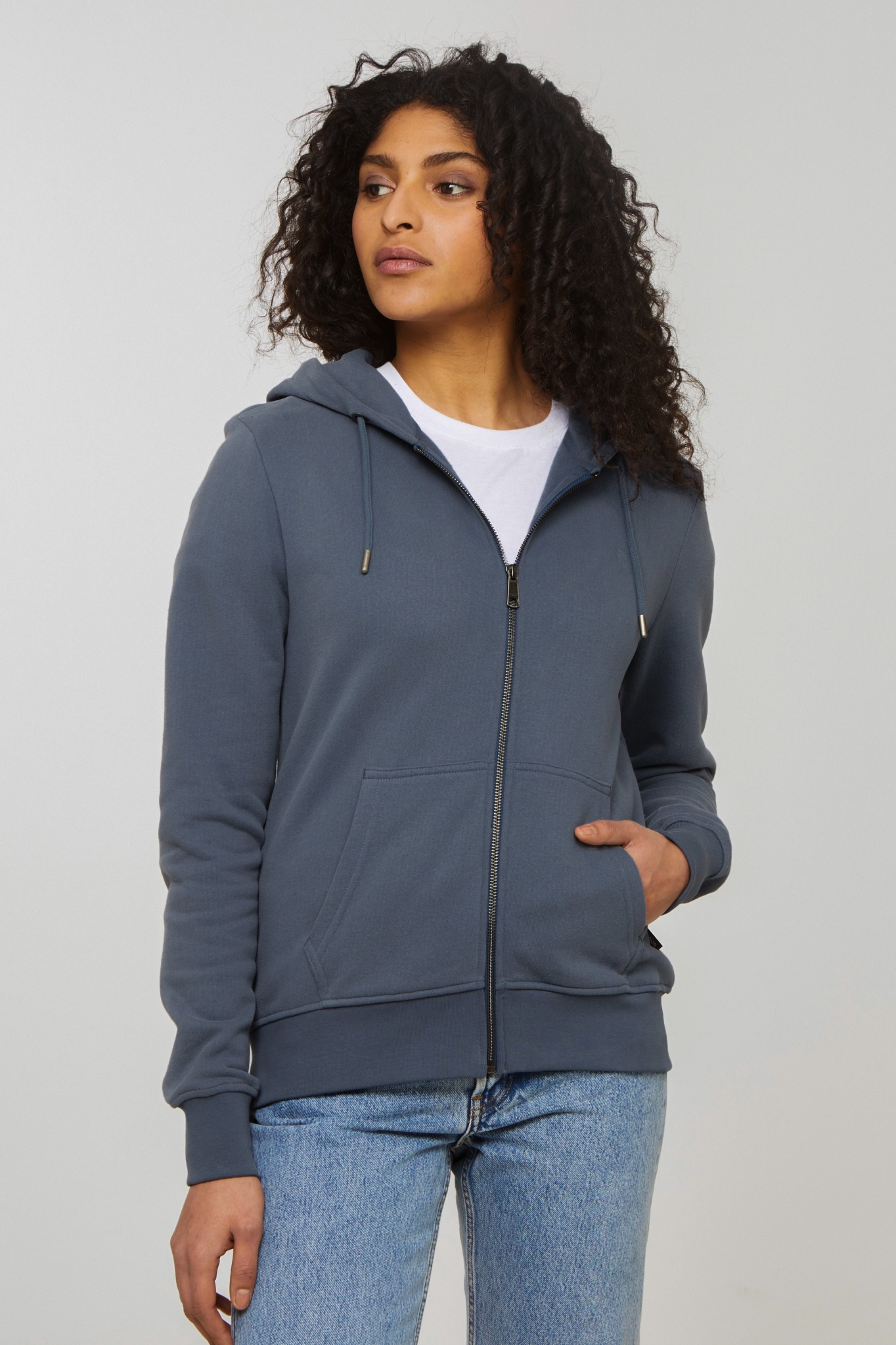 Recolution  Sweatjack Dahlia Dove Blue
