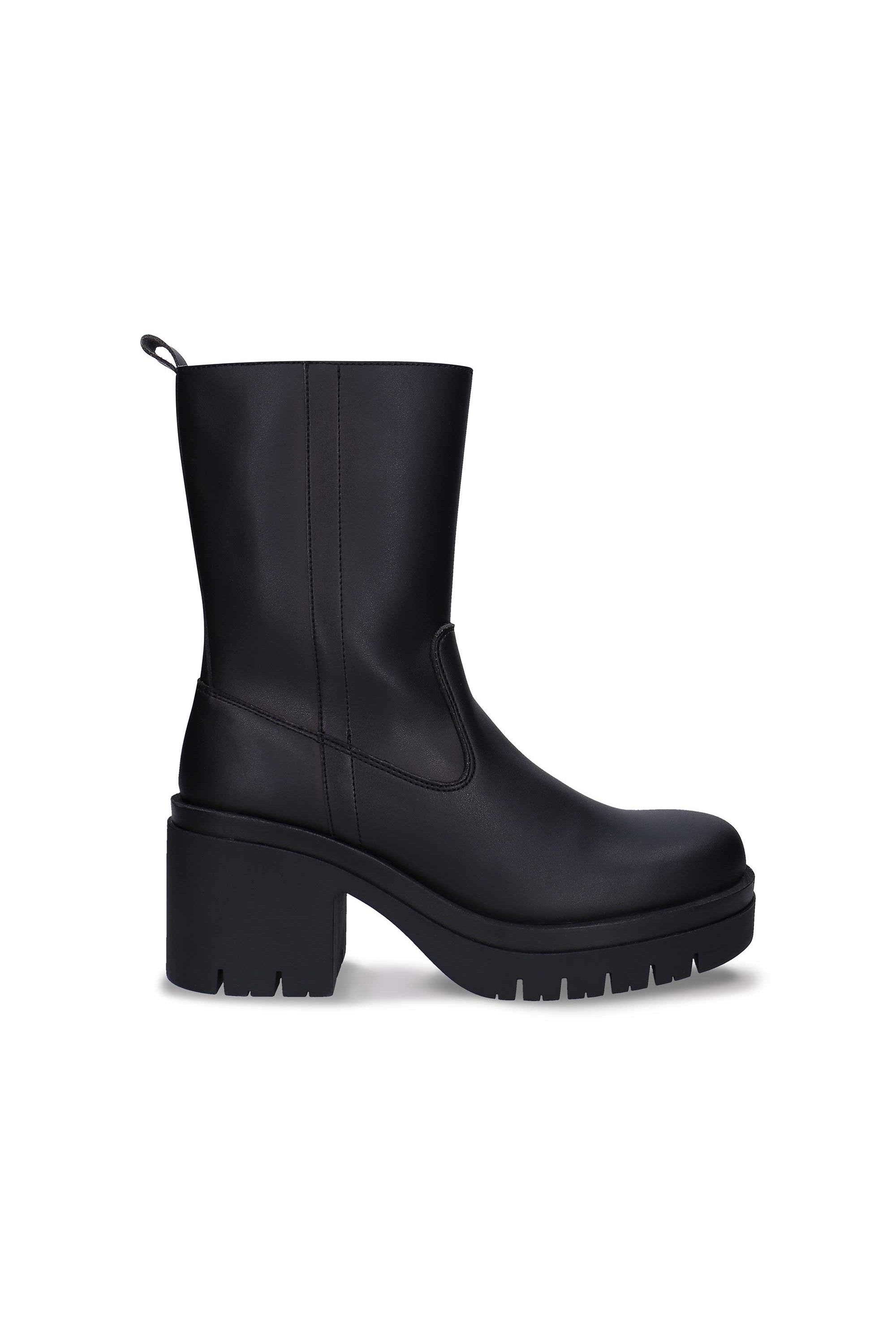 Nae  Platformlaarzen Halfhoge Kuit Sima Black