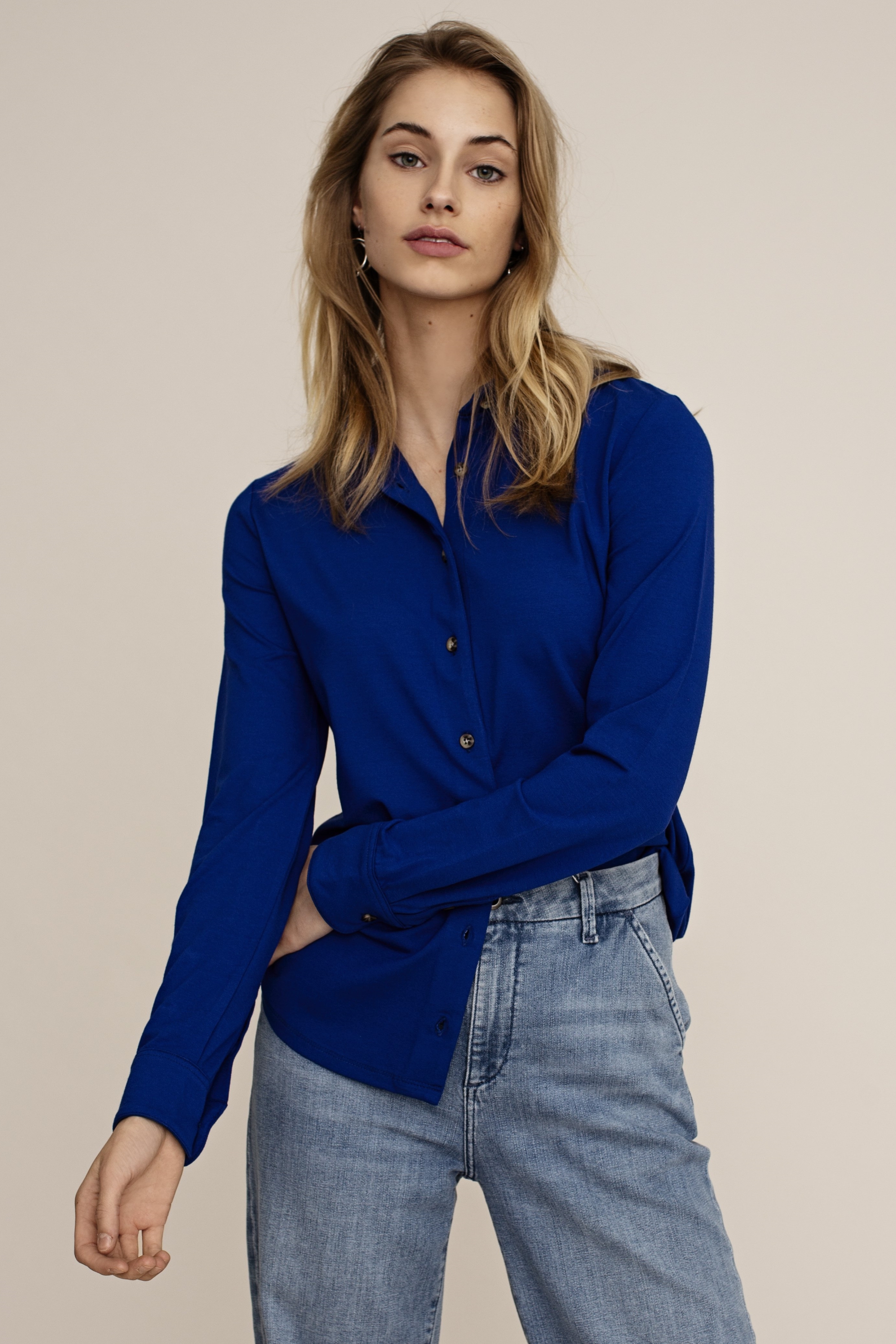 Arber Studio  Blouse Cedar Kobaltblauw