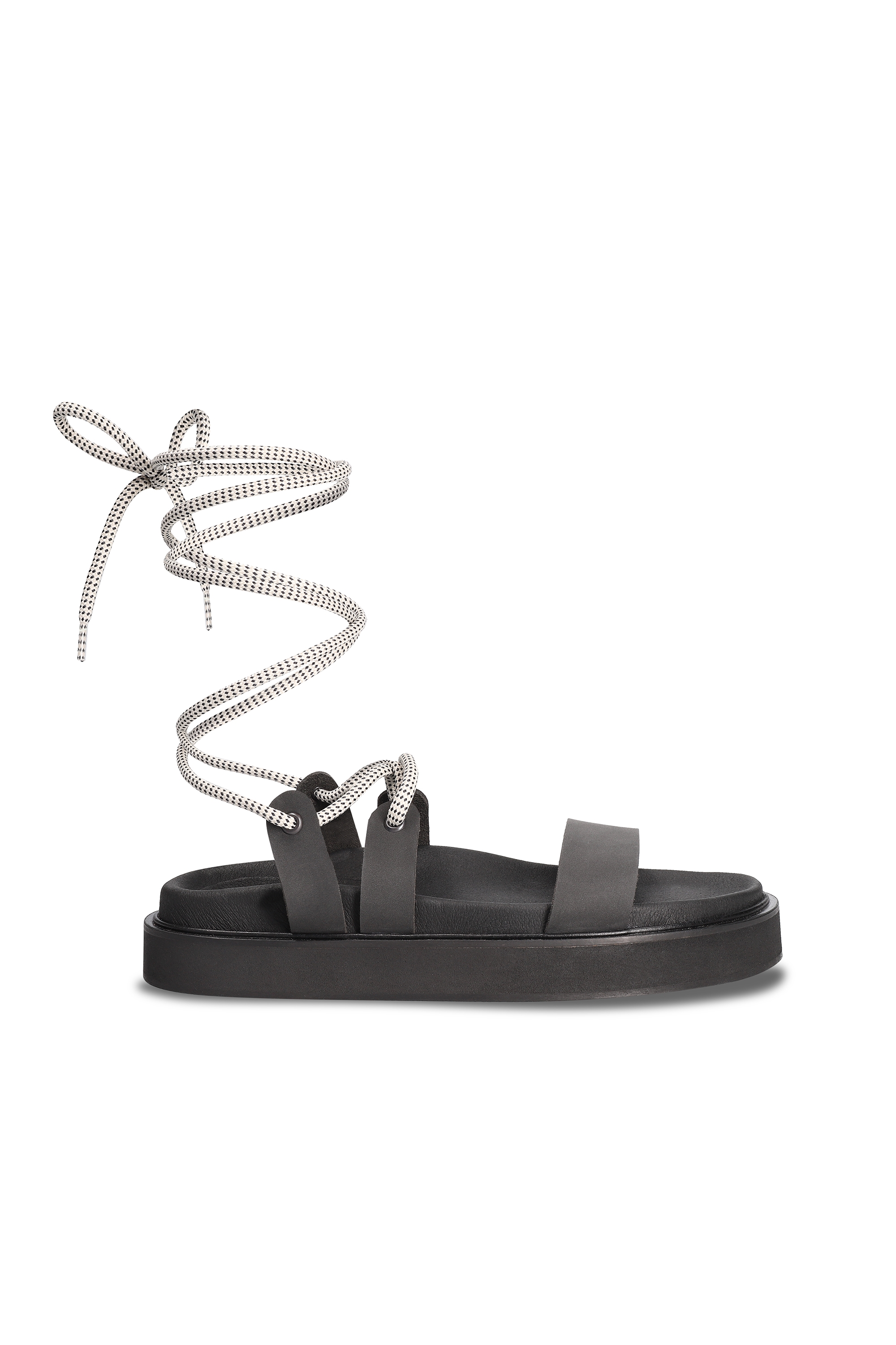 Nae  Sandalen Acacia Zwart