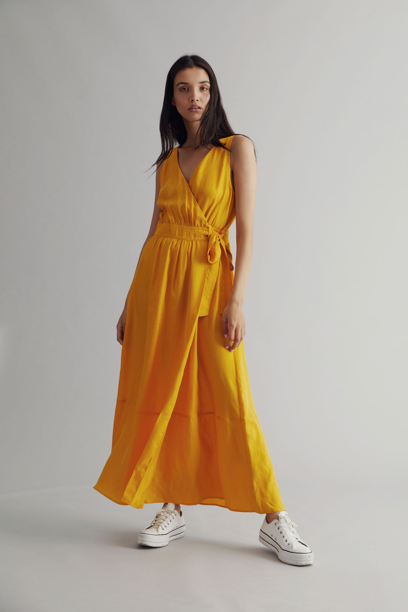 KOMODO  Jurk Mika Amber Geel