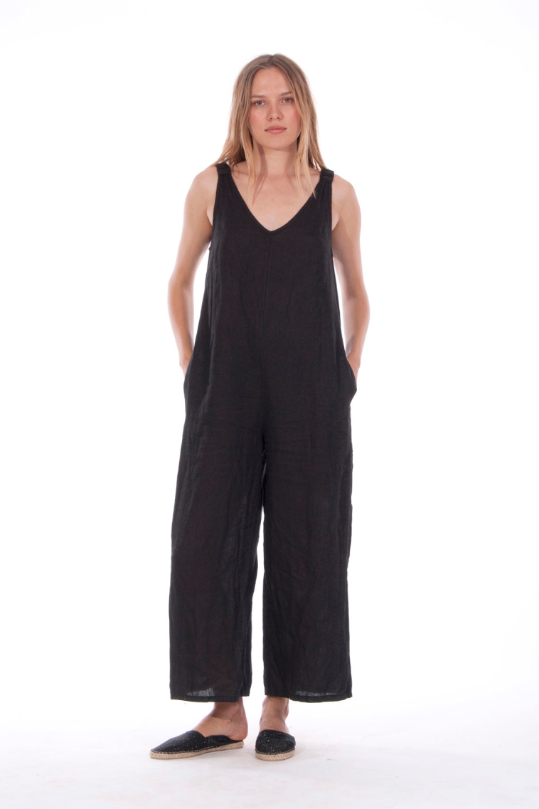 RAVENS VIEW IBIZA  Jumpsuit Menorca Zwart