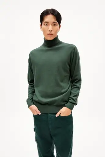 ARMEDANGELS mannen vegan Coltrui Glanus Groen