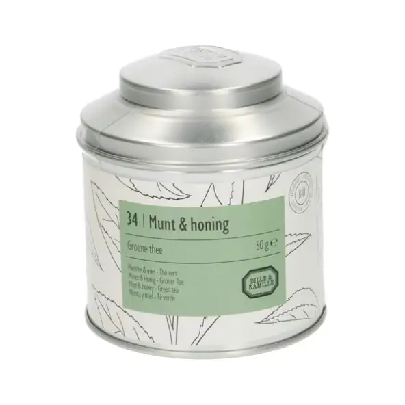 Groene Thee Munt & Honing Bio - Dille & Kamille