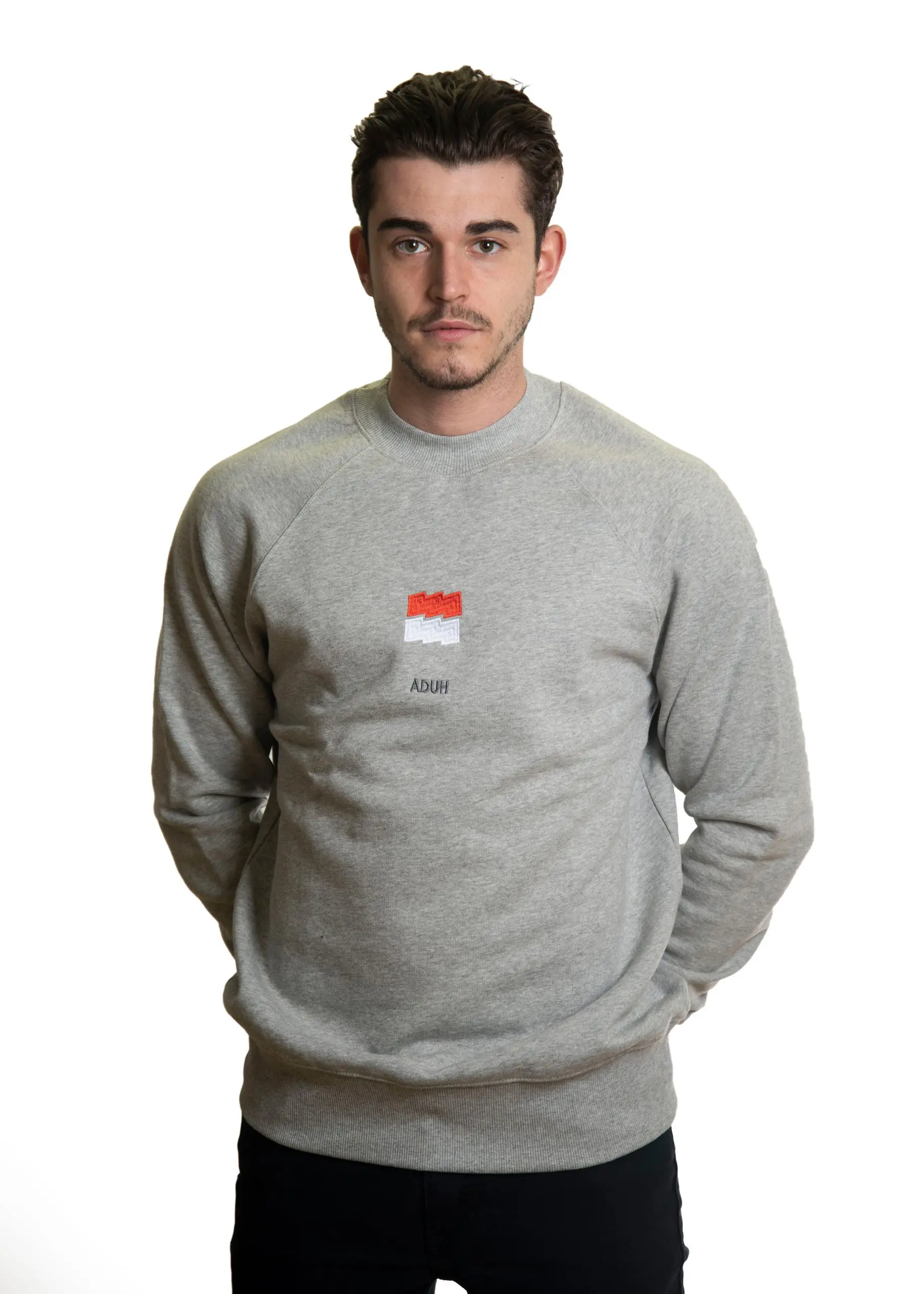 ADUH  Sweatshirt Aduh 3d Grijs