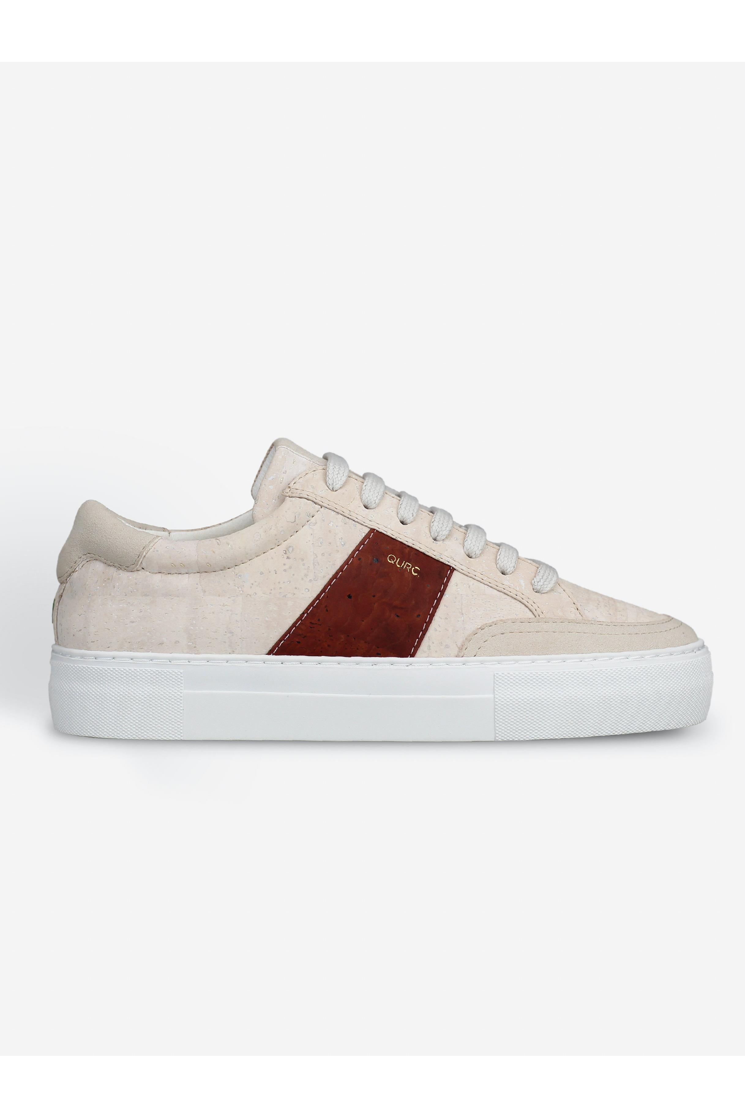 QURC mannen vegan Sneakers Fragment Low Mw Brick