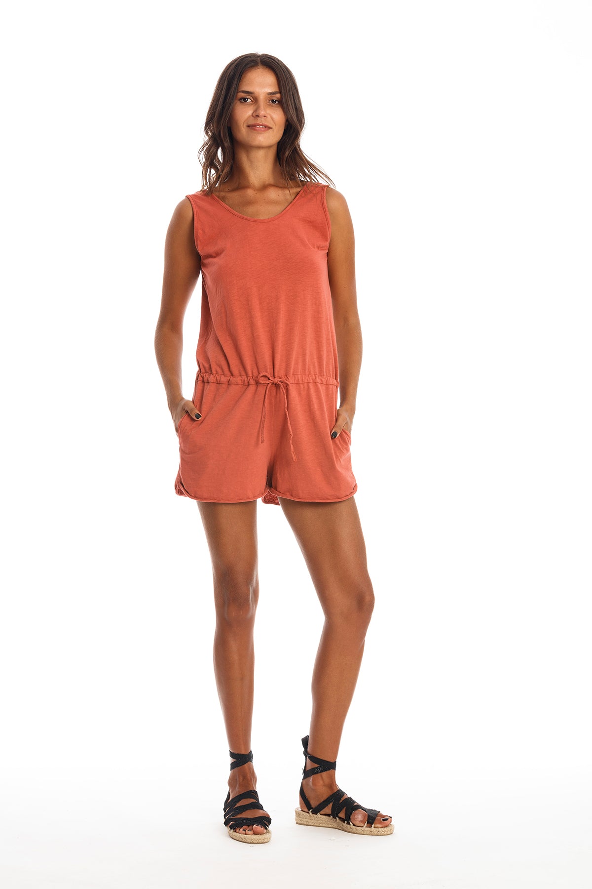 RAVENS VIEW IBIZA  Playsuit Nina Earth Rood