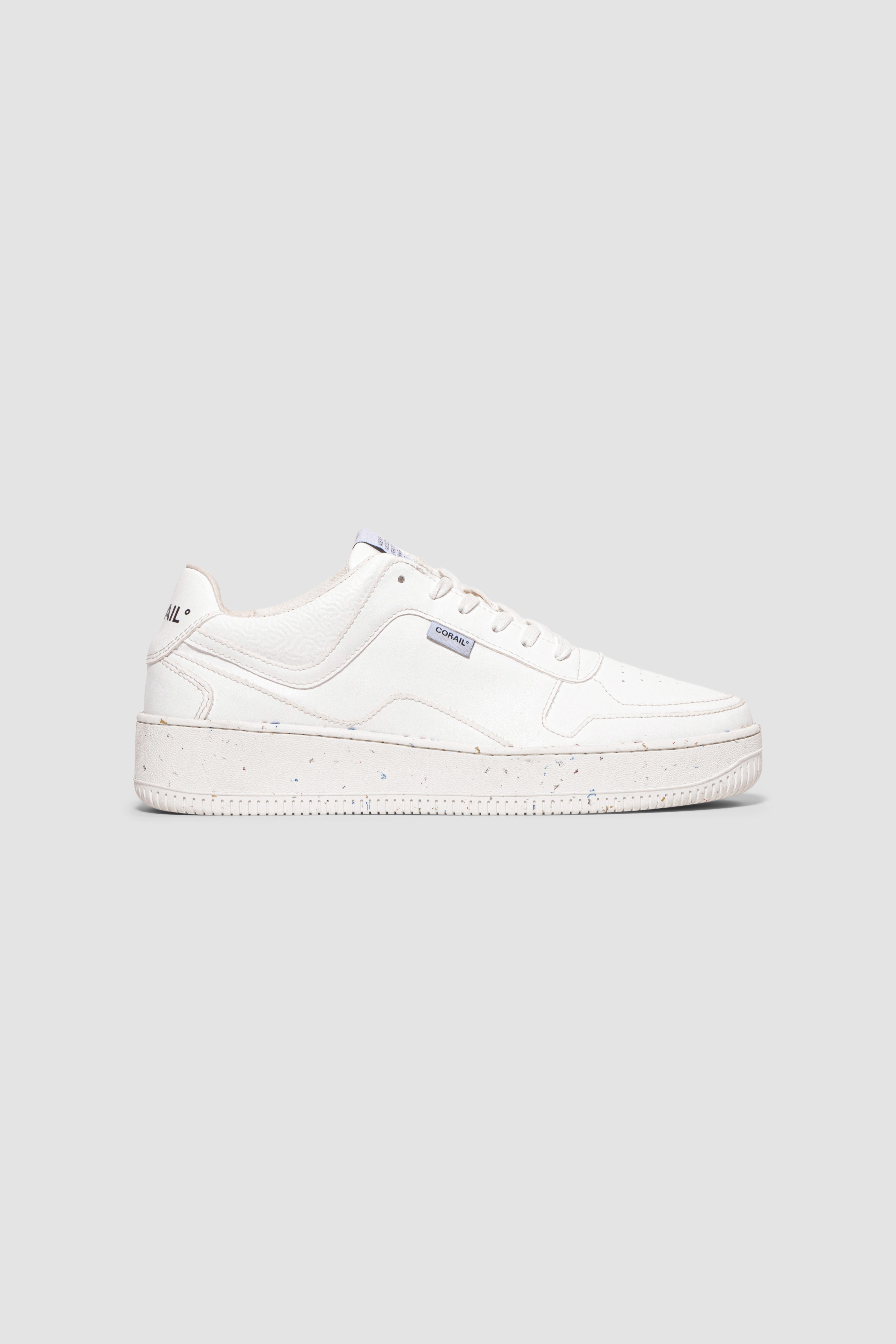 Corail mannen vegan Sneakers Line 90 Wit