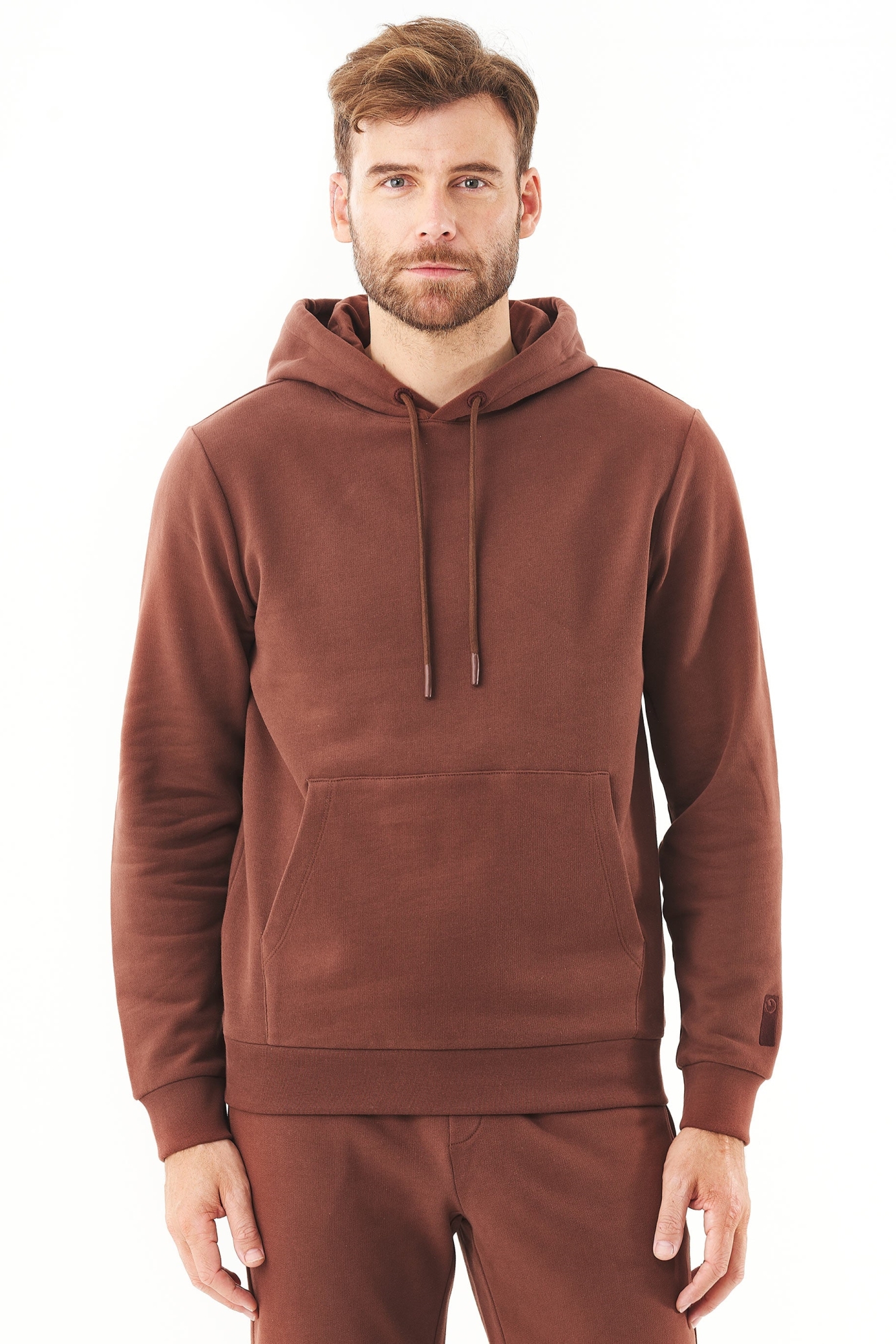 ORGANICATION mannen vegan Hoodie Hoolden Coffee