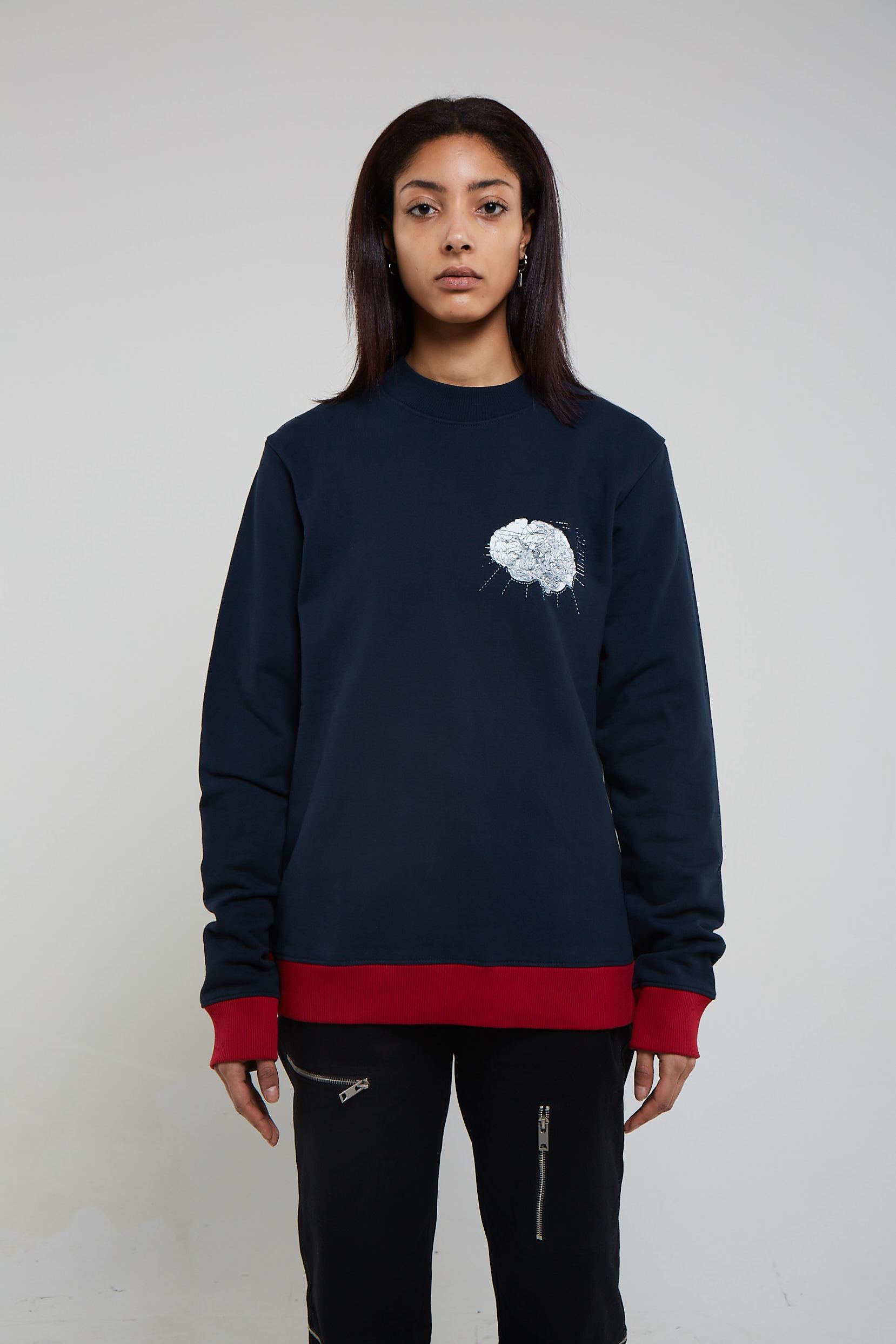 KABOOSH mannen vegan Trui Unisex Inner Peace Donkerblauw