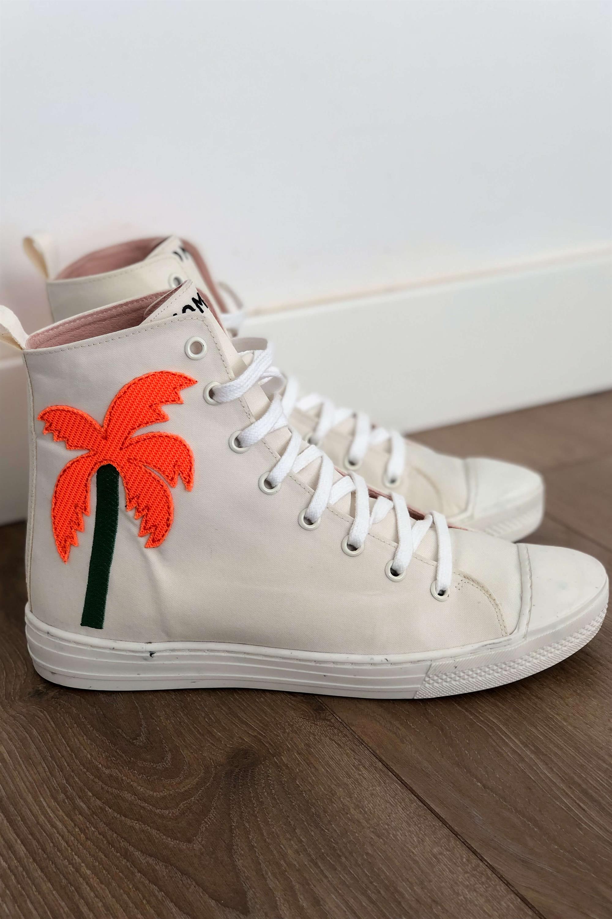 Momoc  Sneakers La Creme & Rood