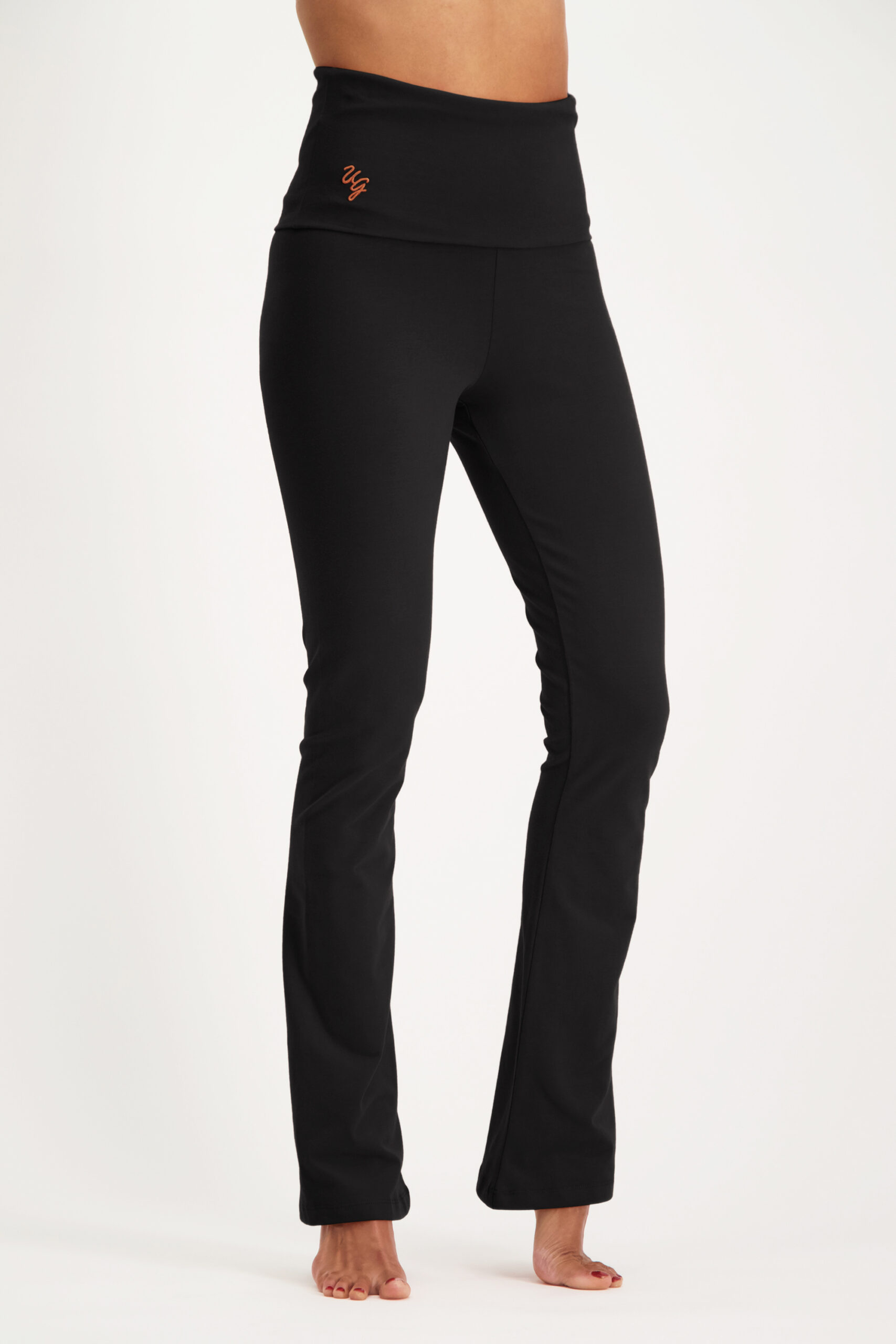 Pranafied Flare Yogabroek – Onyx Black