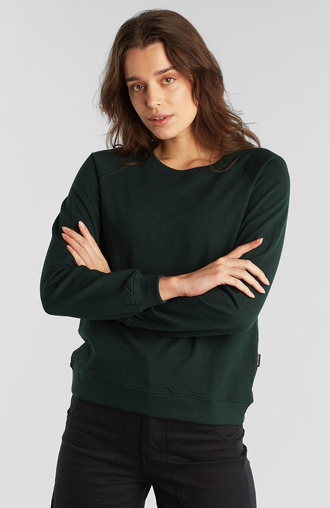 Ystad sweater dark green