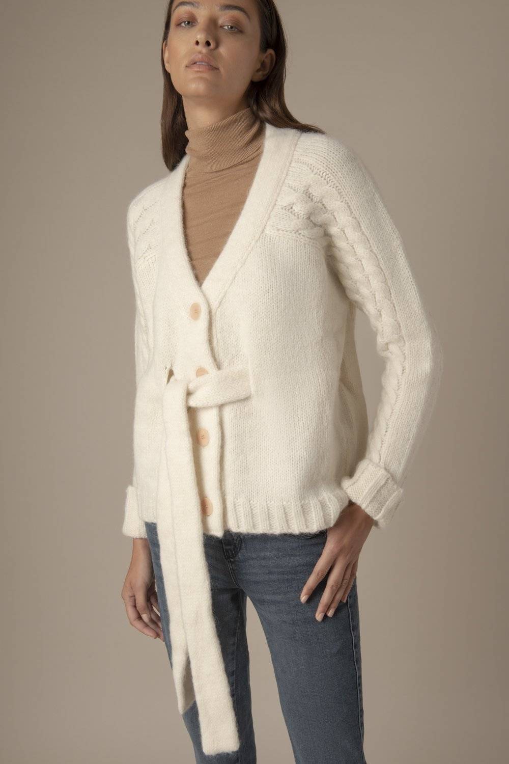 Silky Oversized Cardigan