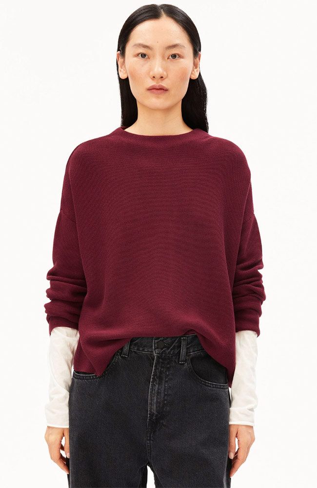 ARMEDANGELS  Sweater Merinaa Velvet Red
