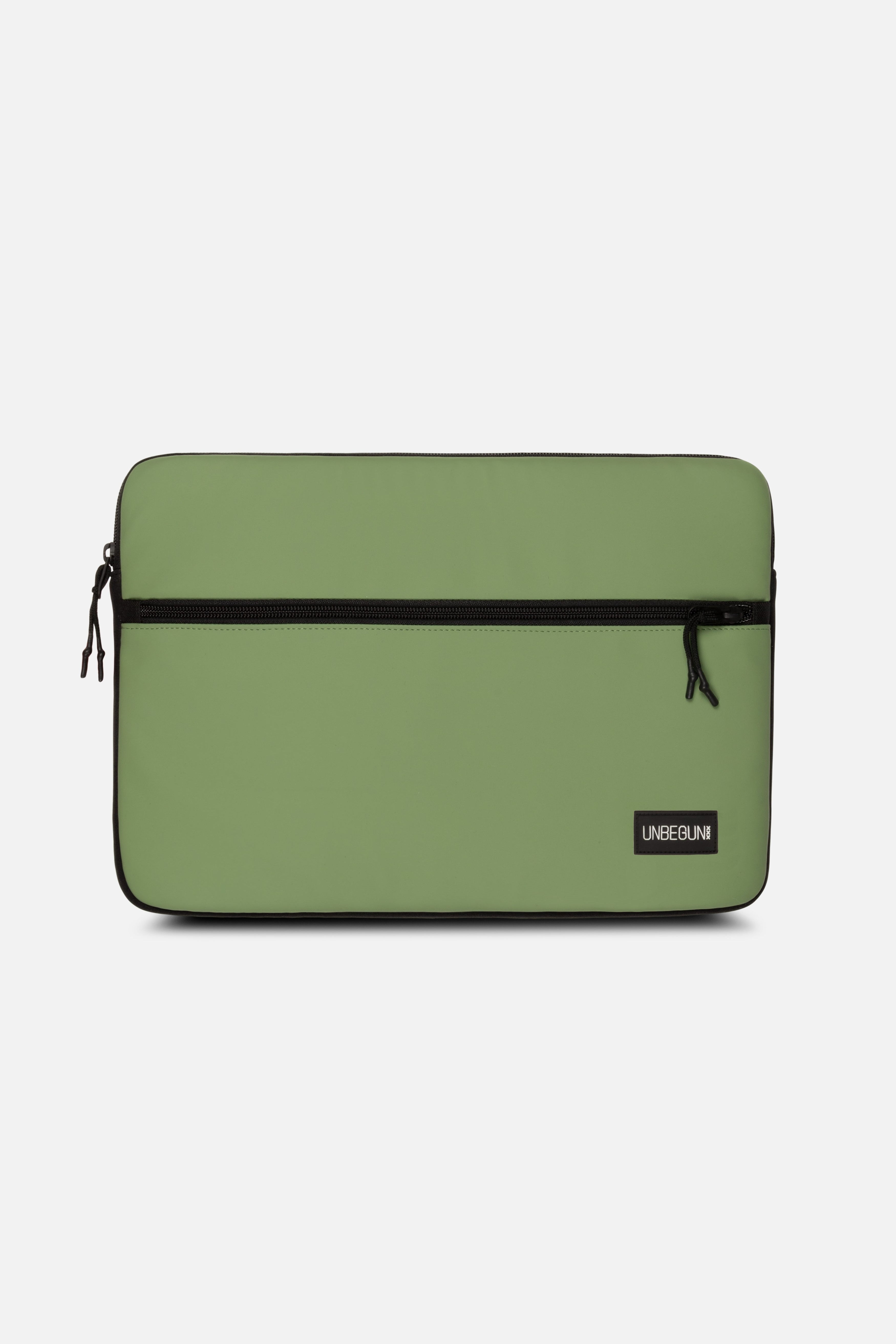 mannen vegan Laptophoes Met Voorvak, Lichtgroen