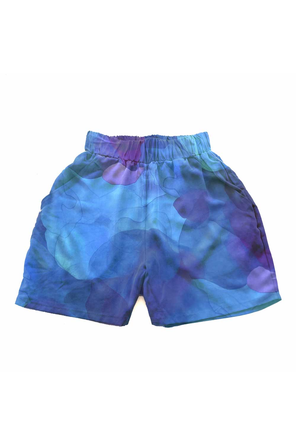 WiDDA  Shorts Shorti Donkere Wolken Blauw