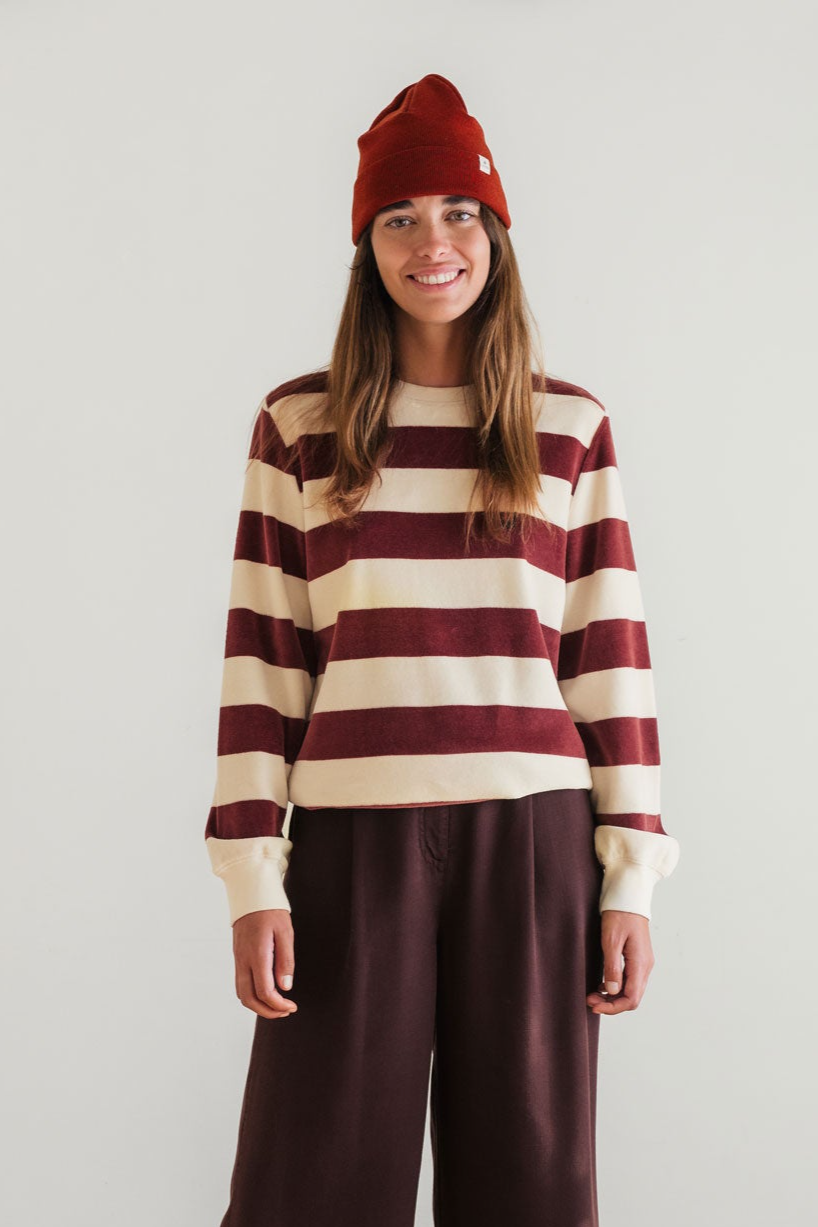 TWOTHIRDS  Sweatshirt Hawi Burnt Berry