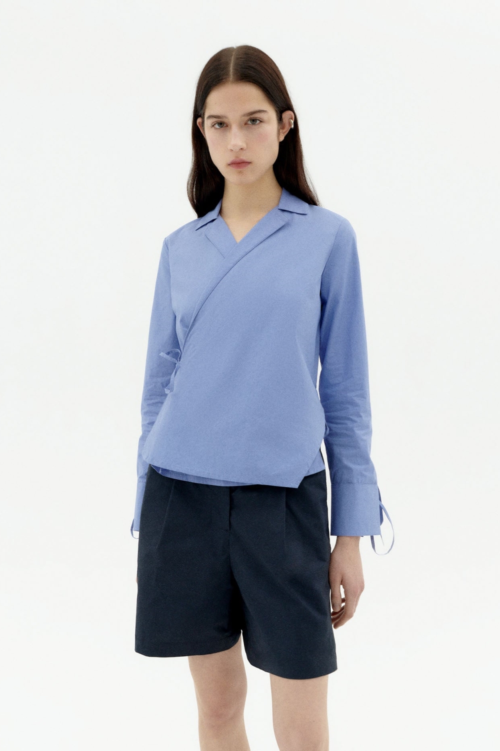 Thinking MU  Blouse Lenie Blauw