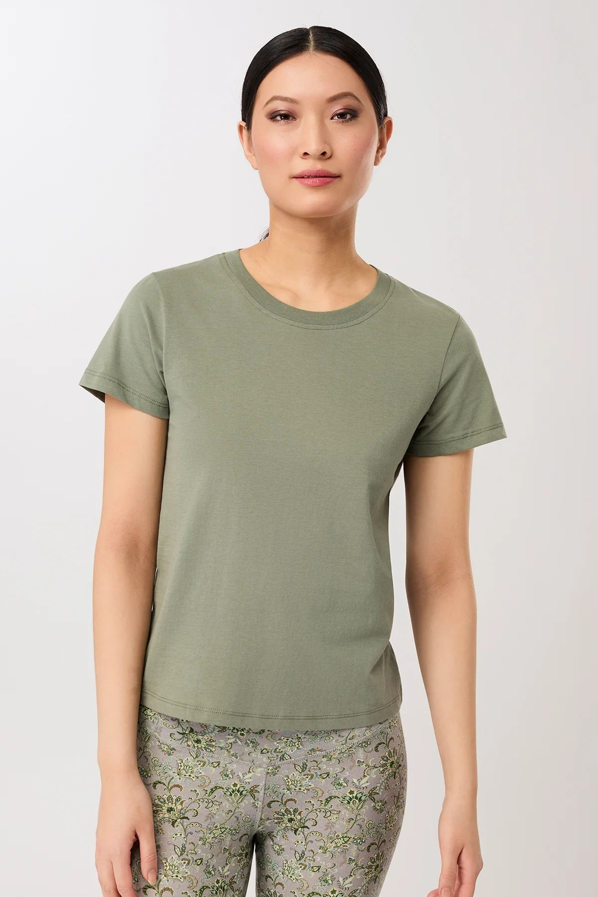 MANDALA  T-Shirt The Everyday Charcoal Green