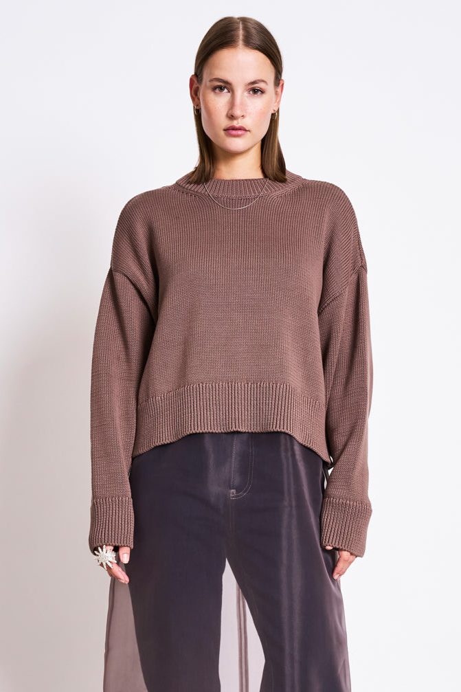 JAN 'N JUNE  Jumper Yagmur Clay Brown