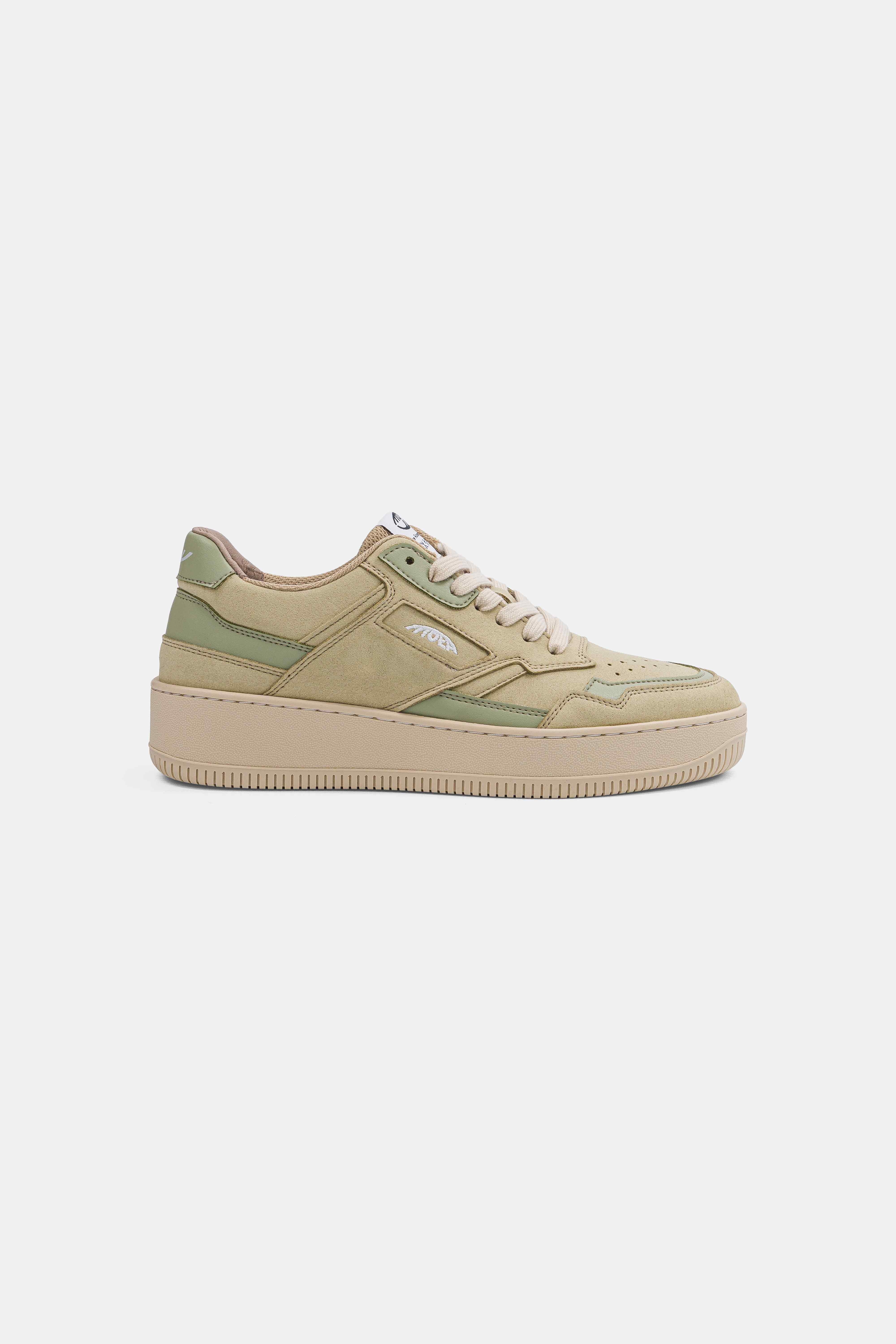 MoEa mannen vegan Sneakers Origin Full Aloe Vegan Suede Cactus
