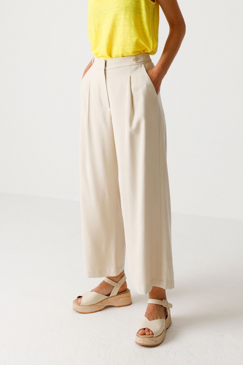 SKFK  Broek Ilia Beige