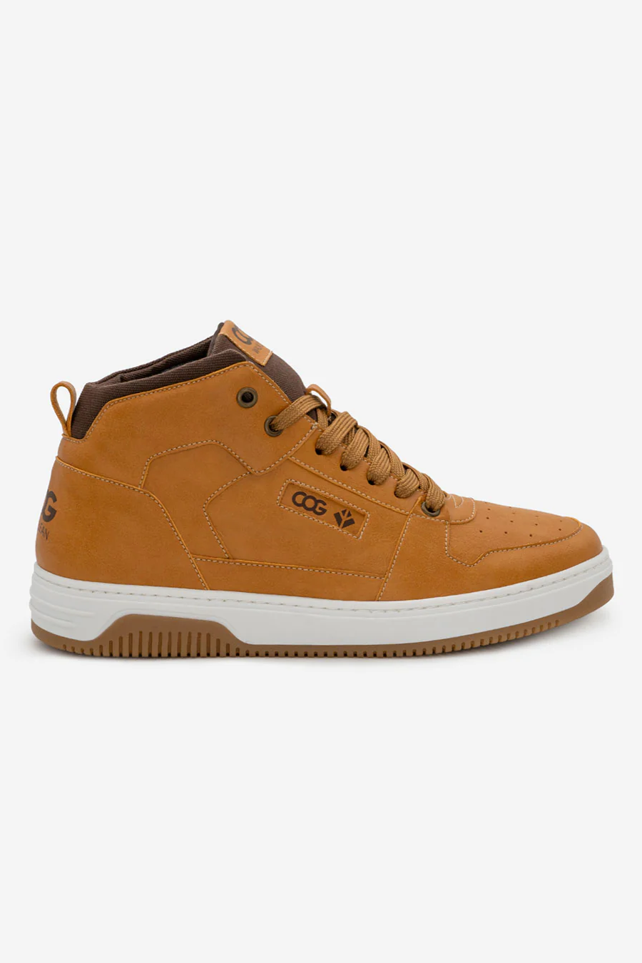 COG mannen vegan Sneakers Baker Camel Brown
