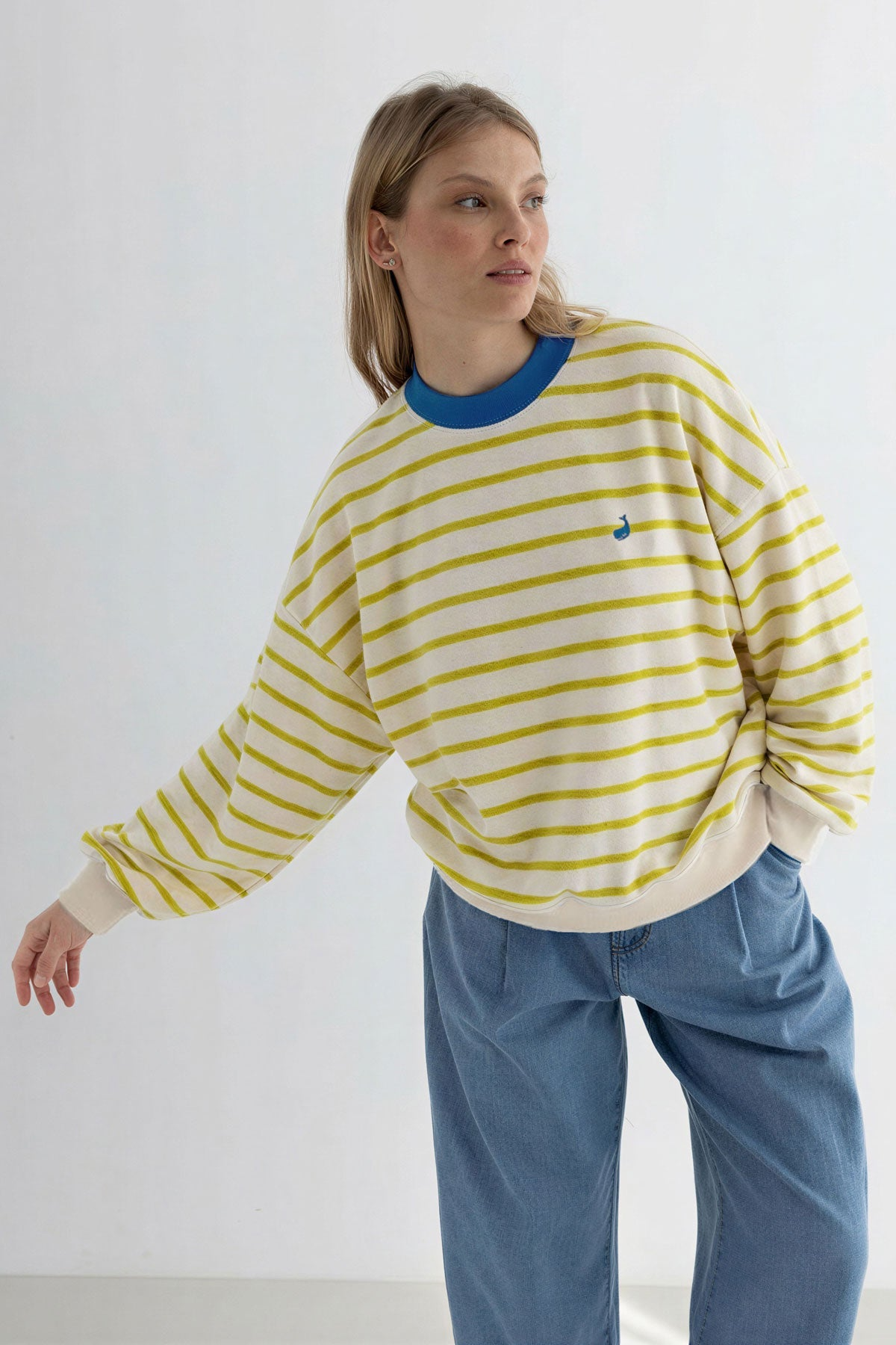 TWOTHIRDS  Sweatshirt Bequia Goudgroen